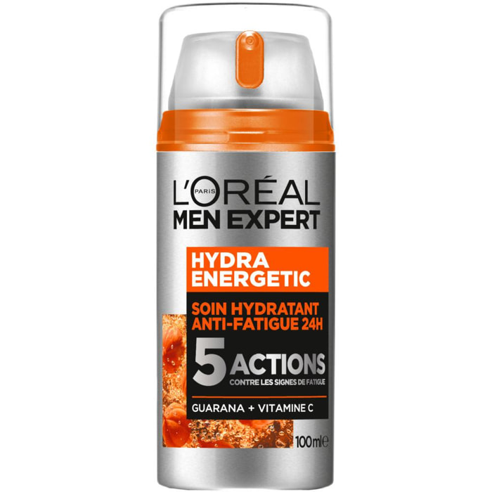 L'Oréal Men Expert Hydra Energetic Soin Hydratant Anti-fatigue - 100ml