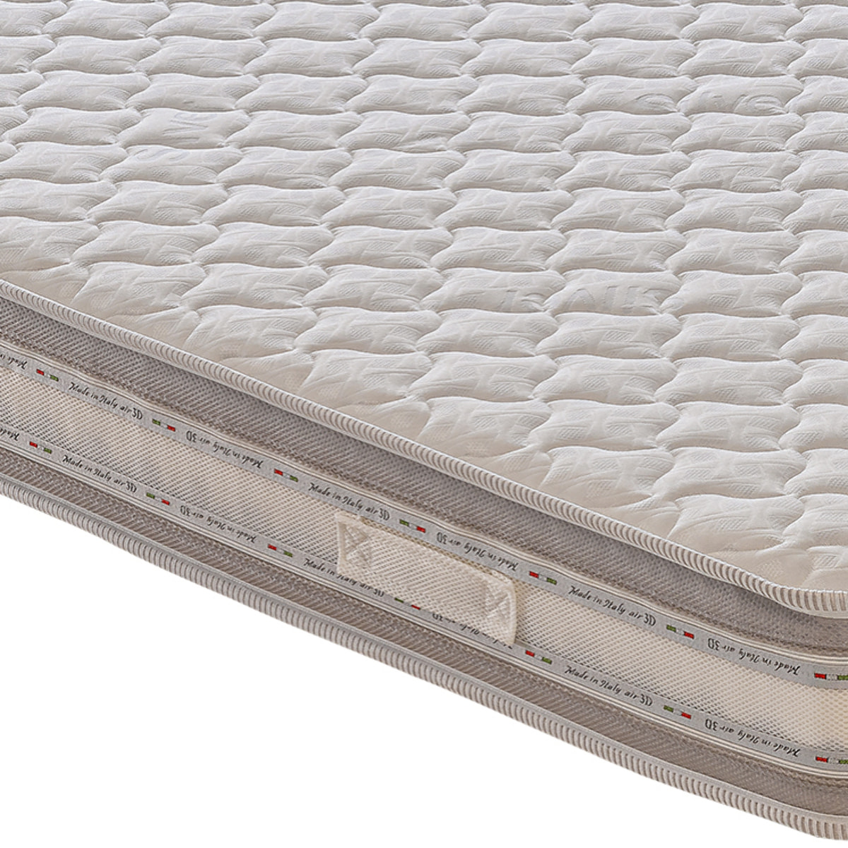 Materasso 120x190 in Memory Foam - 3 Strati - Altezza 22 cm - 7 Zone di Comfort - Sfoderabile