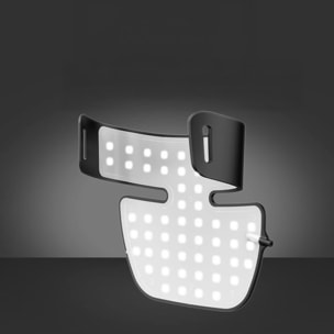 Máscara para el cuello de tratamiento de luz LED con 4 colores.