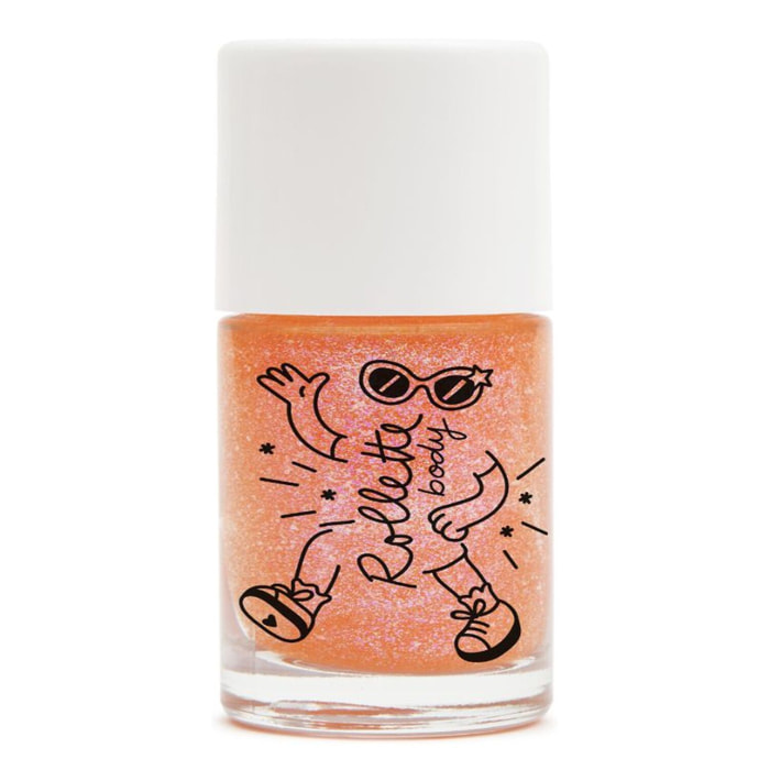 Rollette Body - Gel Corps Incolore et Pailleté pour Enfants à la Pêche