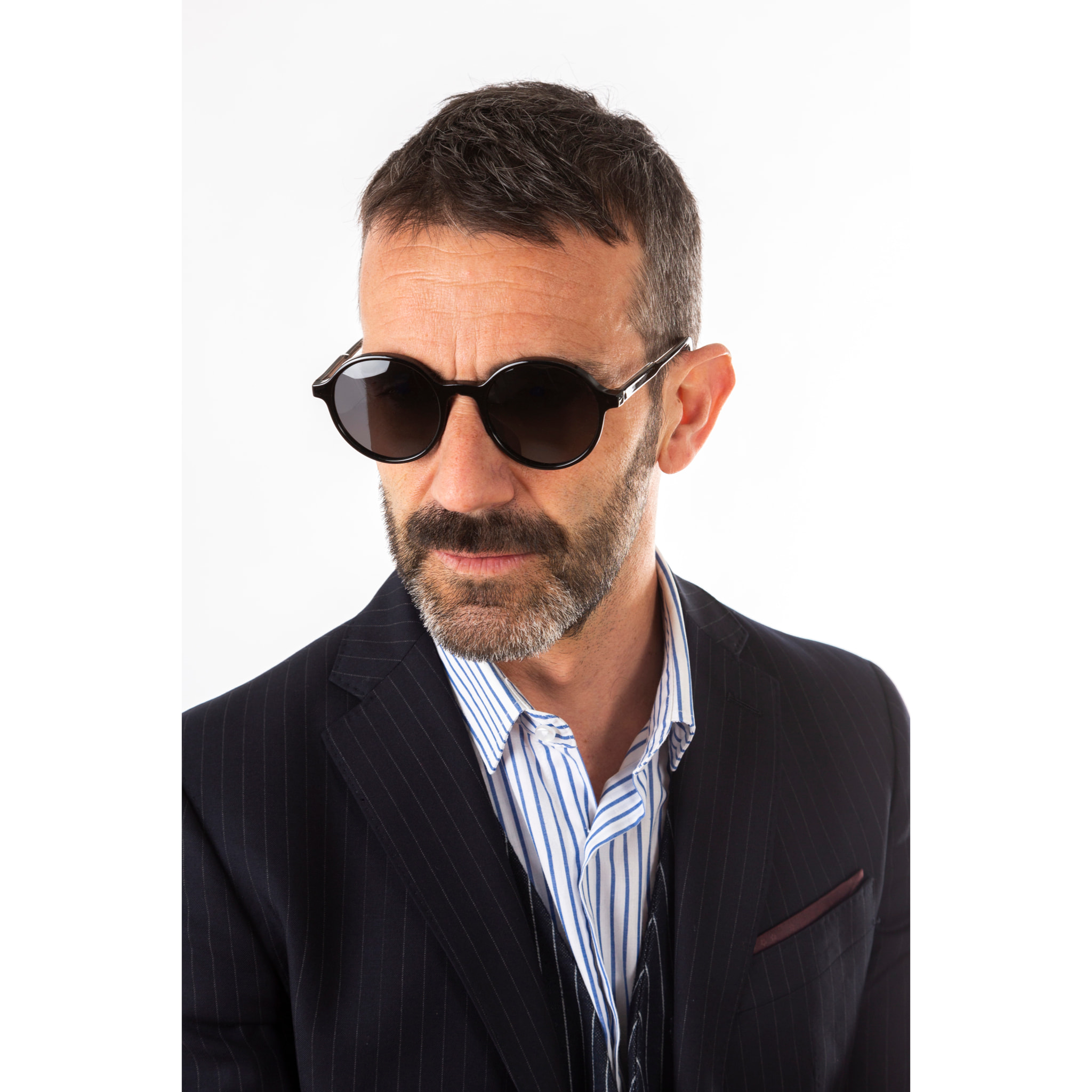 Gafas de sol OCEAN COTLLIURE - Negro brillante / Ahumada polarizados