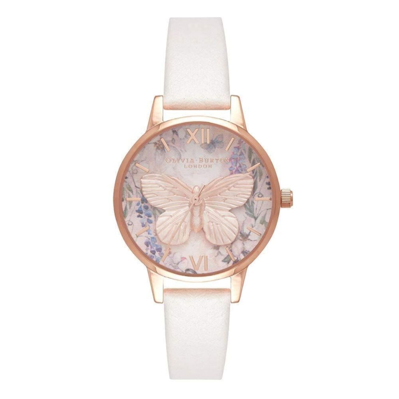 Reloj Olivia Burton OB16GH07 Mujer Analogico Cuarzo con Correa de Cuero