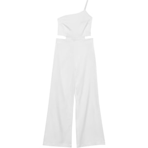 Tuta monospalla con cut out