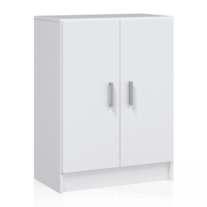 Armario Multi Useful Low 2 Puertas Blanco