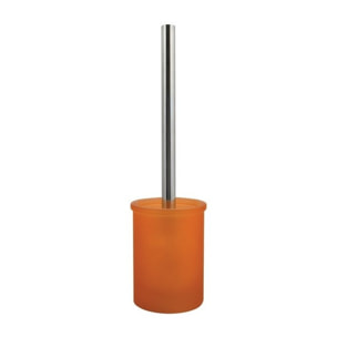 Brosse Wc avec support Verre YOKO Misty Orange Spirella