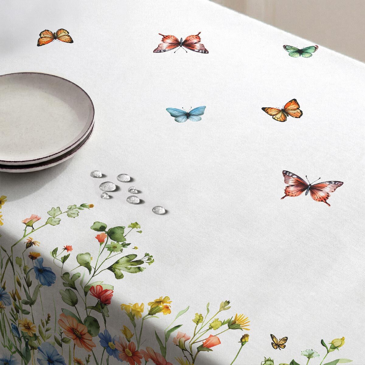 Nappe anti-taches Zana - 100% coton -