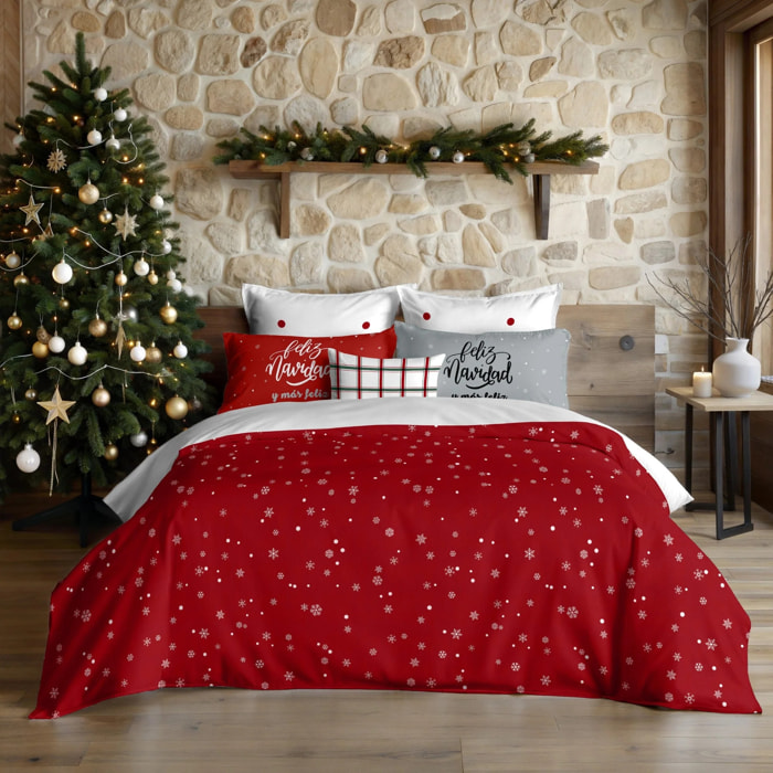 Housse de couette avec clics 100% coton Laponia 9