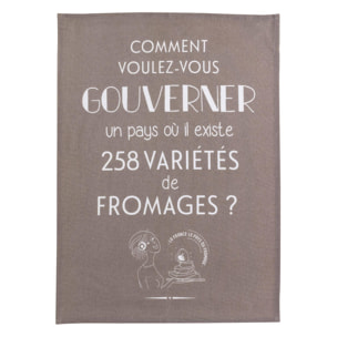 Torchon Gouverner et fromages