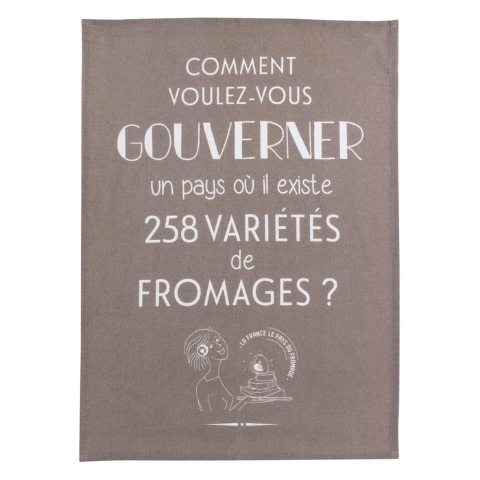 Torchon Gouverner et fromages