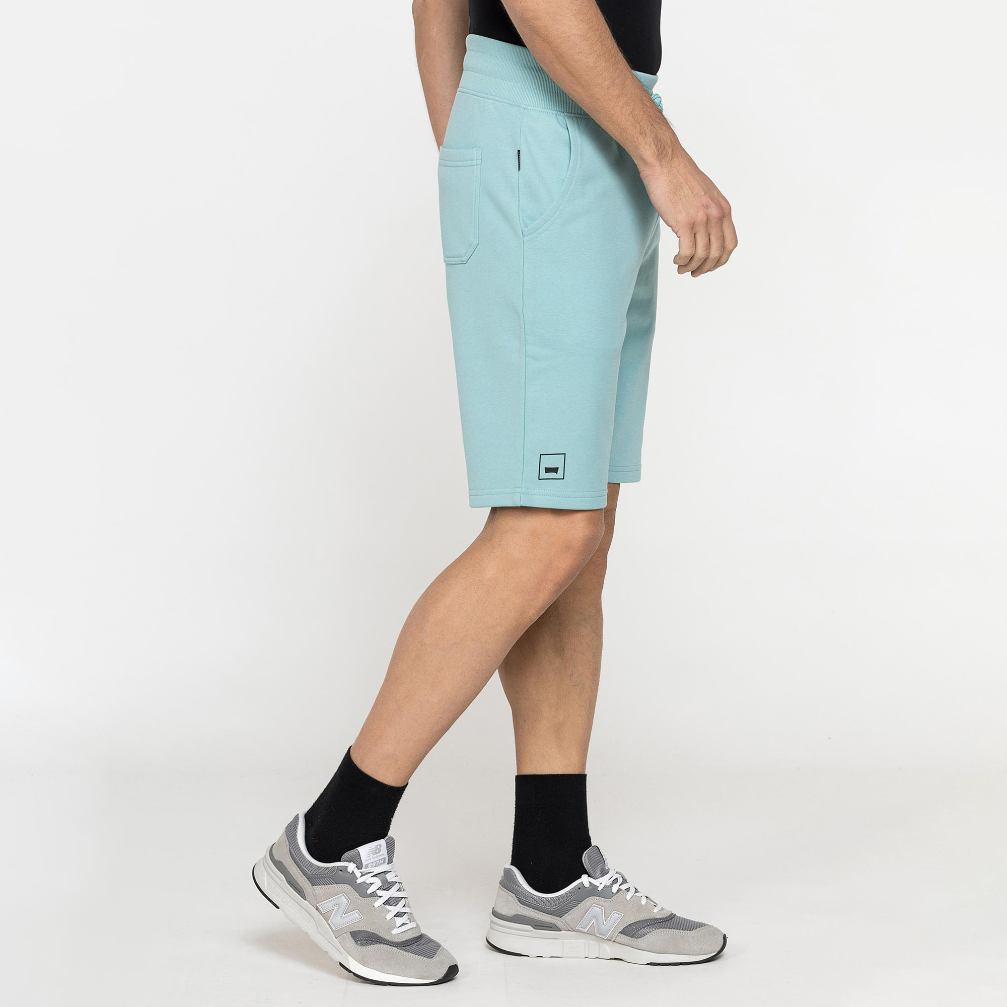 SHORTS REGULAR FIT IN FELPA LEGGERA