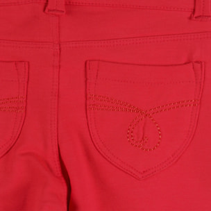 Pantalon Jogging Rouge Fille