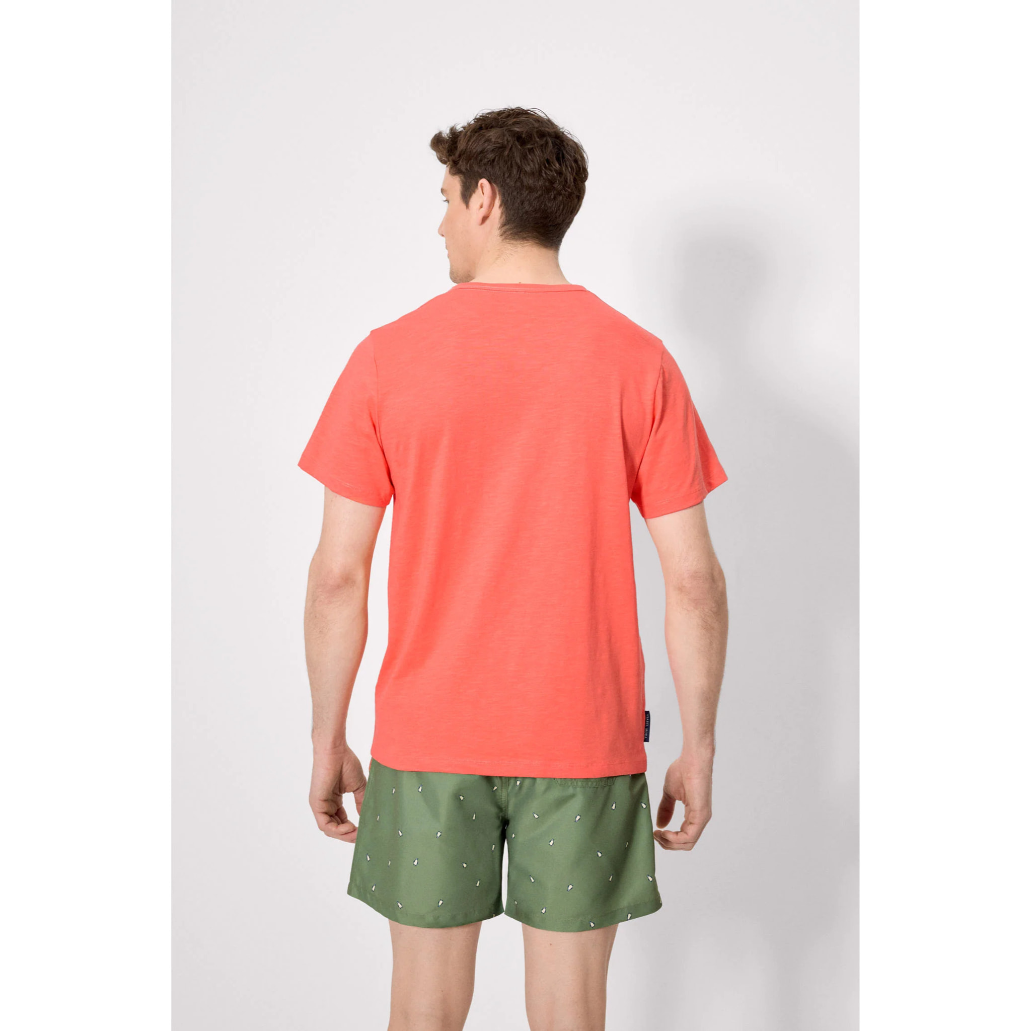T-shirt a maniche corte Arancio
