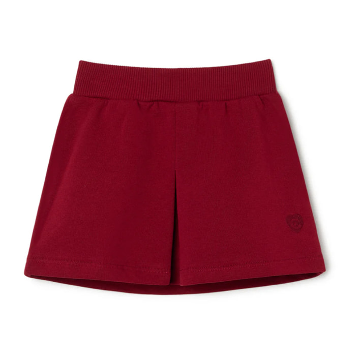 Falda Niña Elástica De Felpa