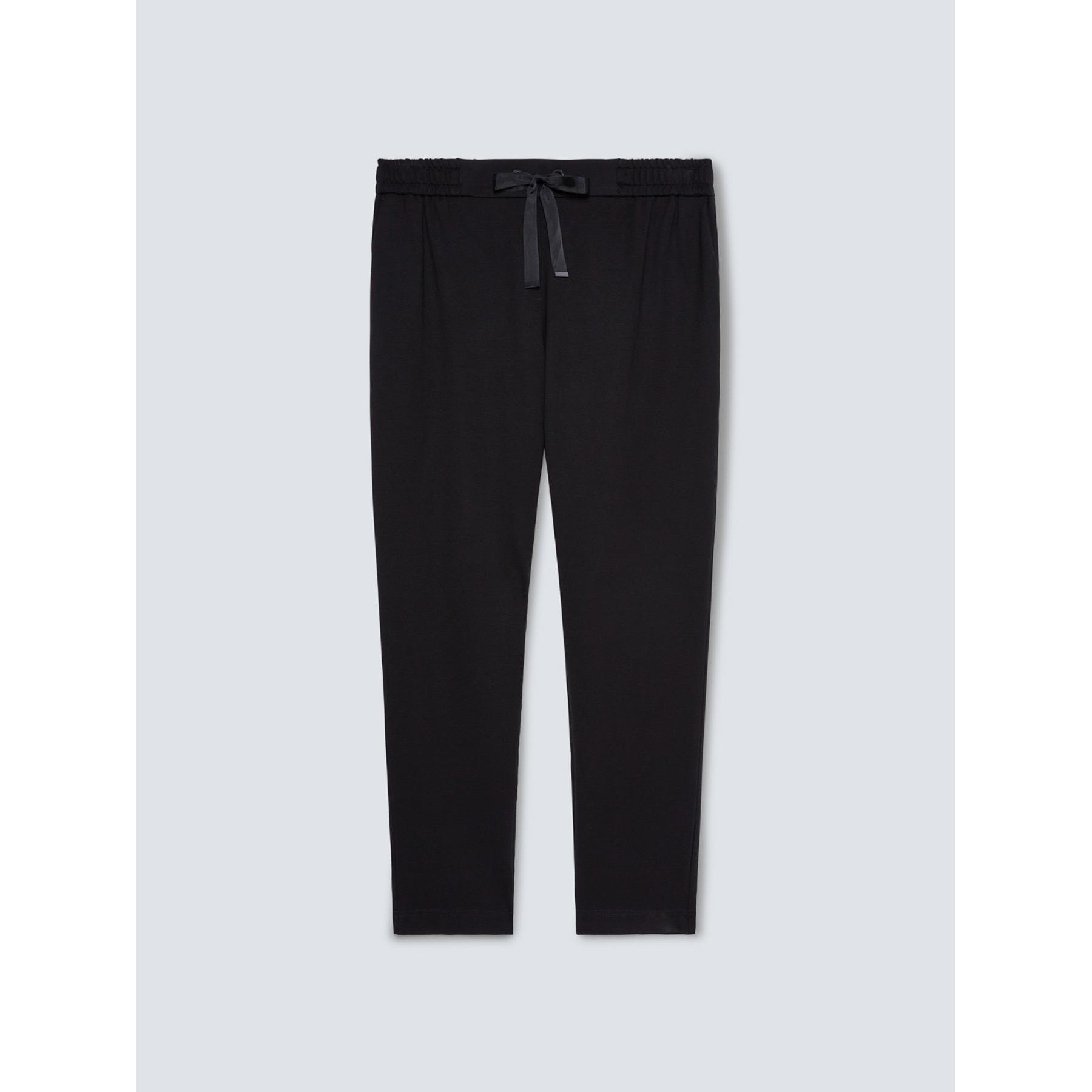 Fiorella Rubino - Pantalones joggers de ECOVERO™ - Negro