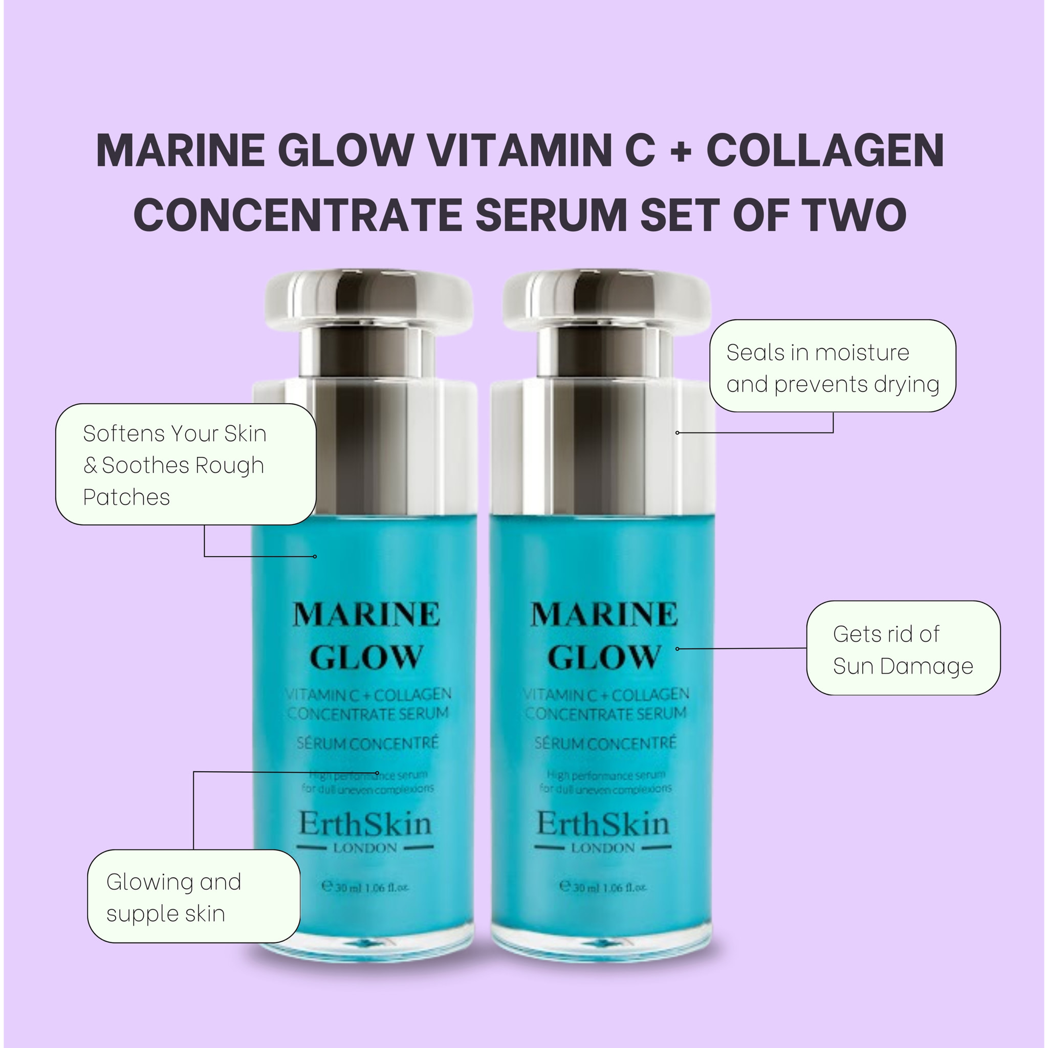 Dúo de sueros Marine Glow