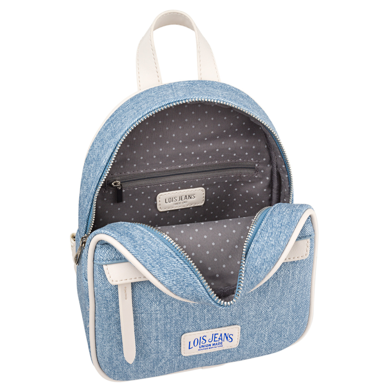 Bolso Mochila Mujer Lois Kelly Azul