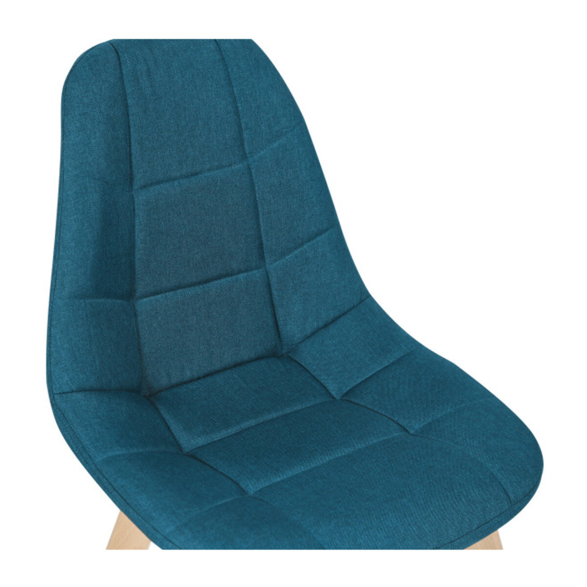 Chaises Suedia + Gabriella - Mix color - Gris, noir, bleu, blanc
