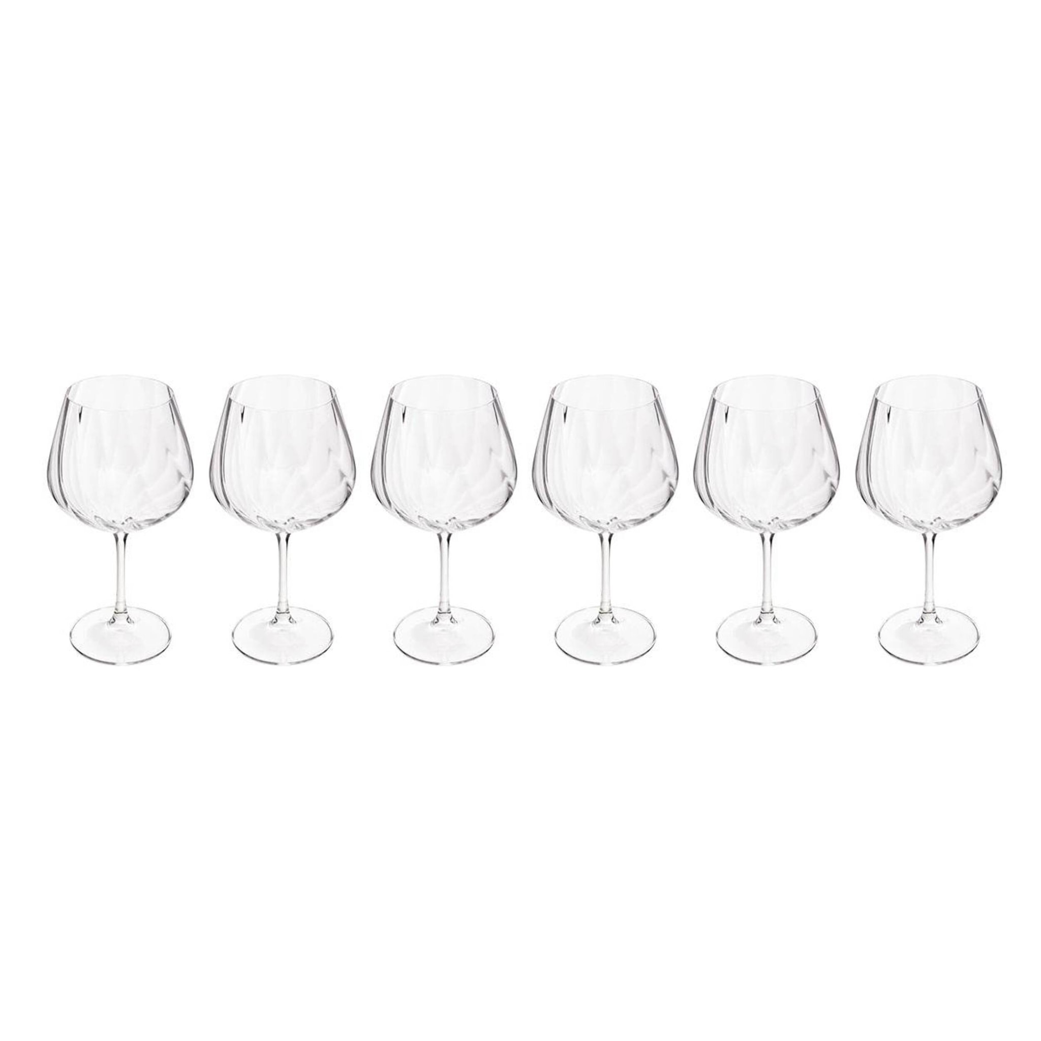 Lot de 6 verres à gin Neva 720ml transparent