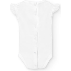 Body bebé tirantes puntilla algodón
