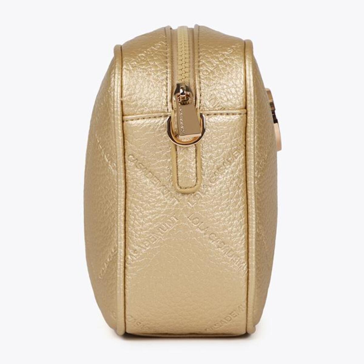 Borsa a tracolla Monogramma rombi Logo Ovale Effetto Pelle