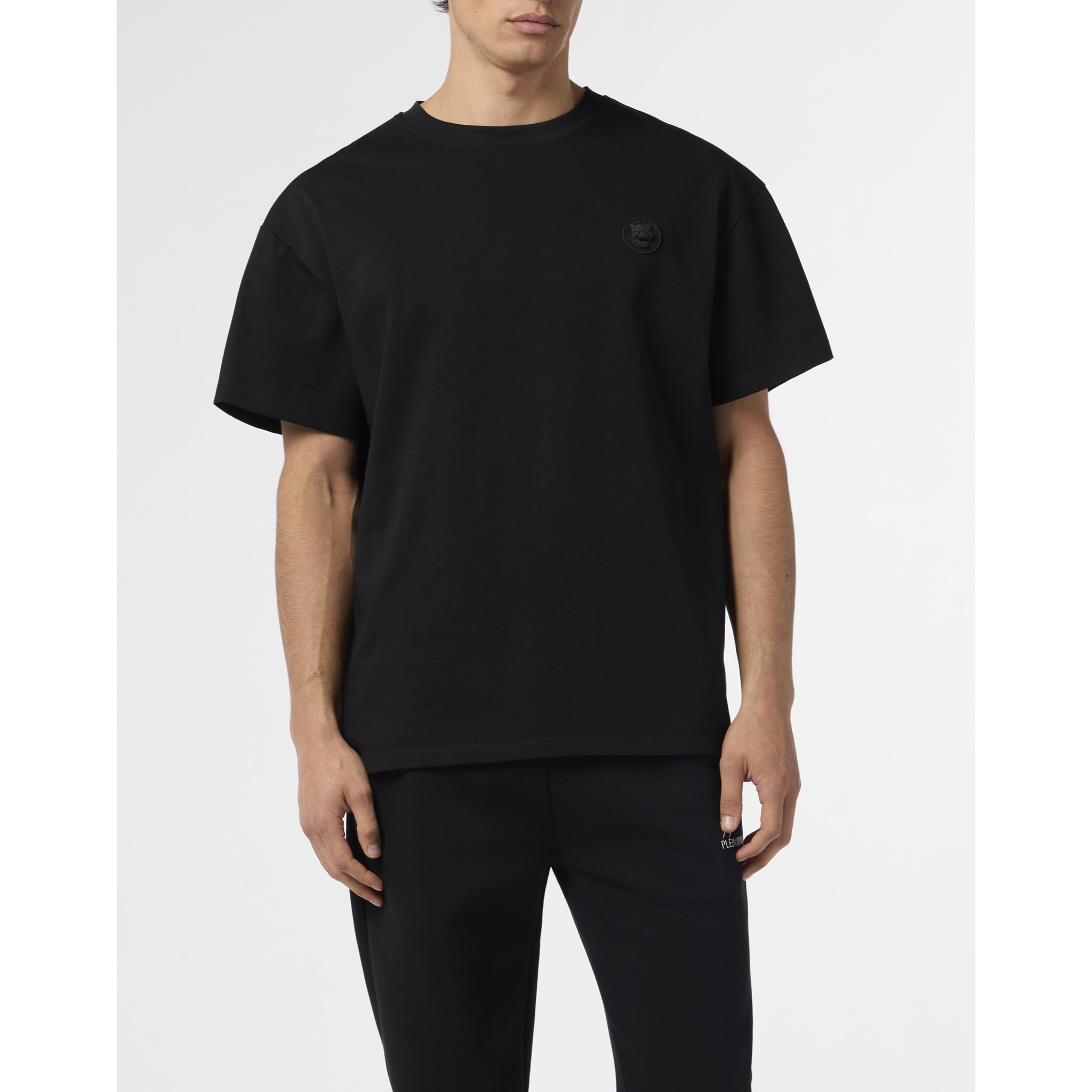 PLEIN SPORT Round Neck T-Shirt 3D Tiger