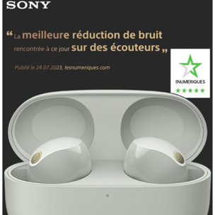 Ecouteurs SONY WF-1000XM5 Argent