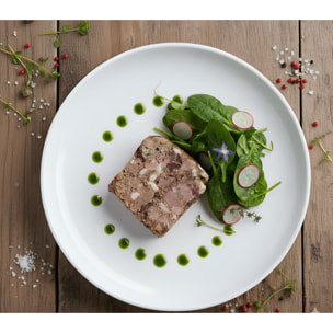 Terrine côté Bistro - Canard au magret fumé - 1kg