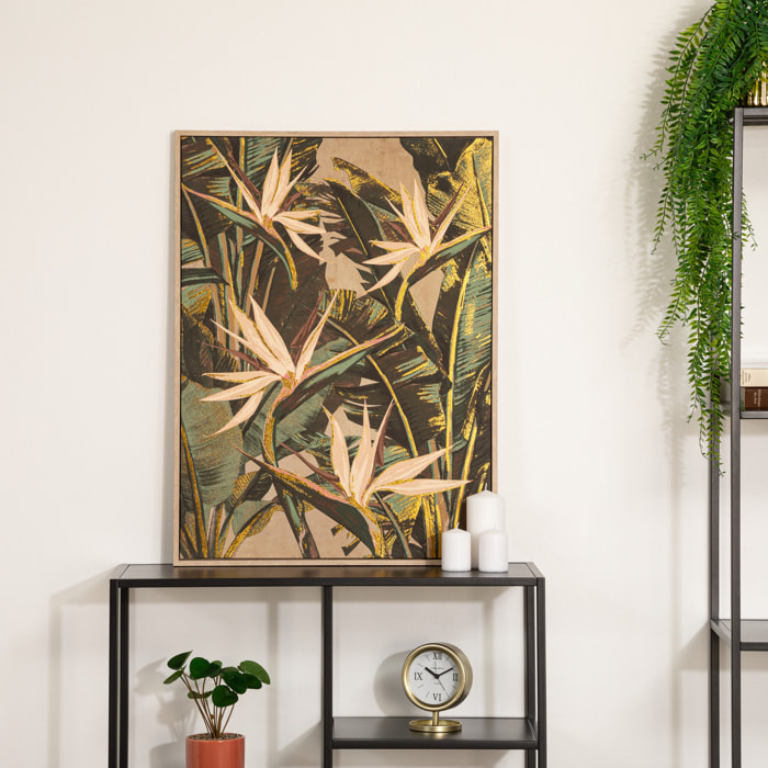 Toile imprimée "Daphne" - bois - 58x78 cm