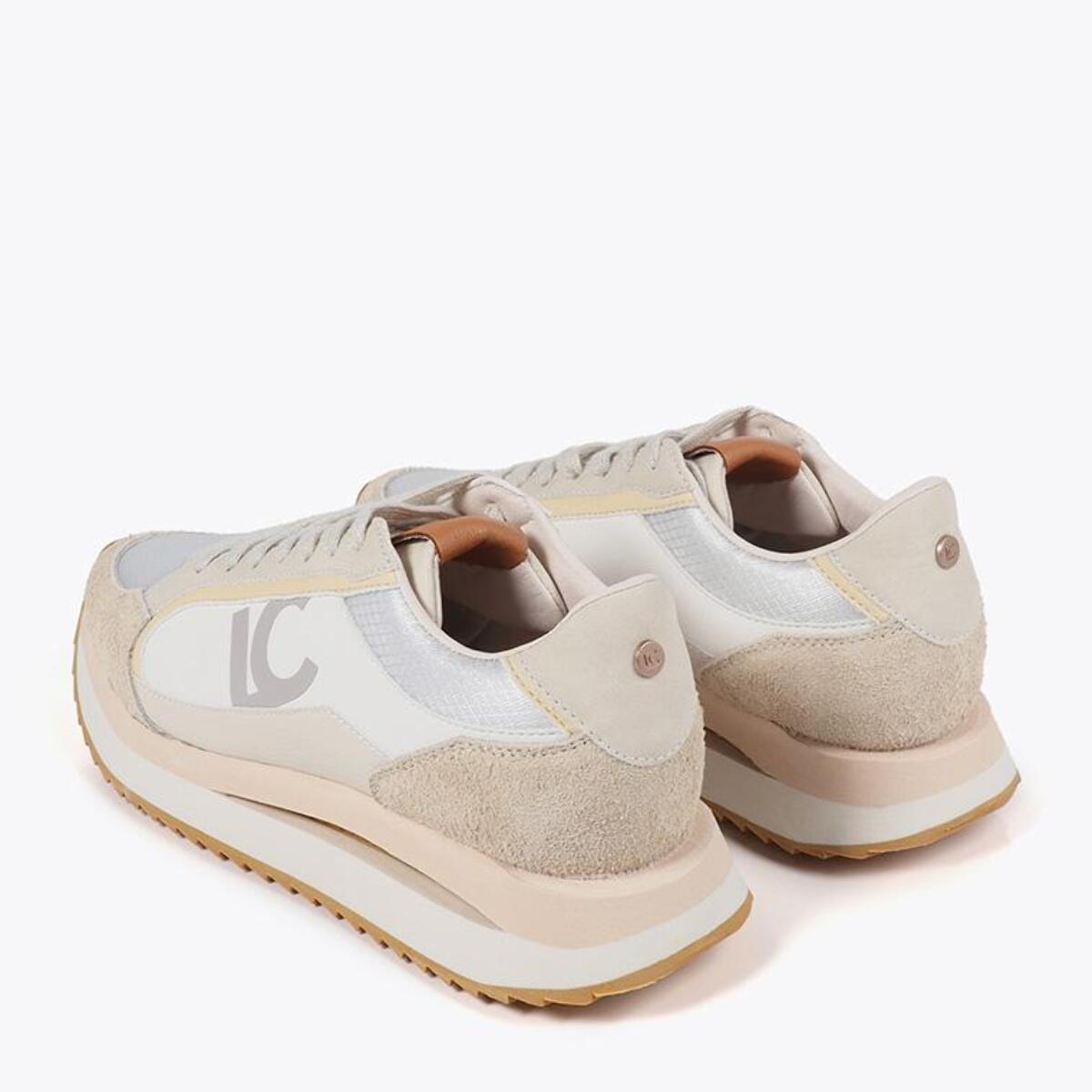 Sneakers con Suola Multitexture e Dettagli in Pelle