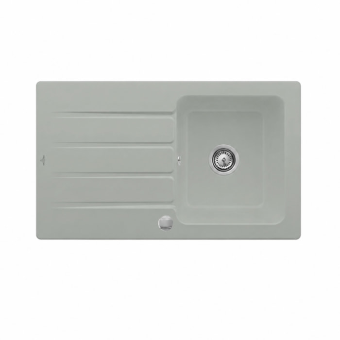 Evier 86 x 51 cm Architectura 50 Fossile vidage automatique inclus