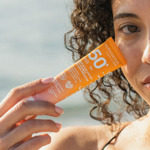 Sun SPF50+ - Crème Solaire Anti Age 100% Naturelle Bio