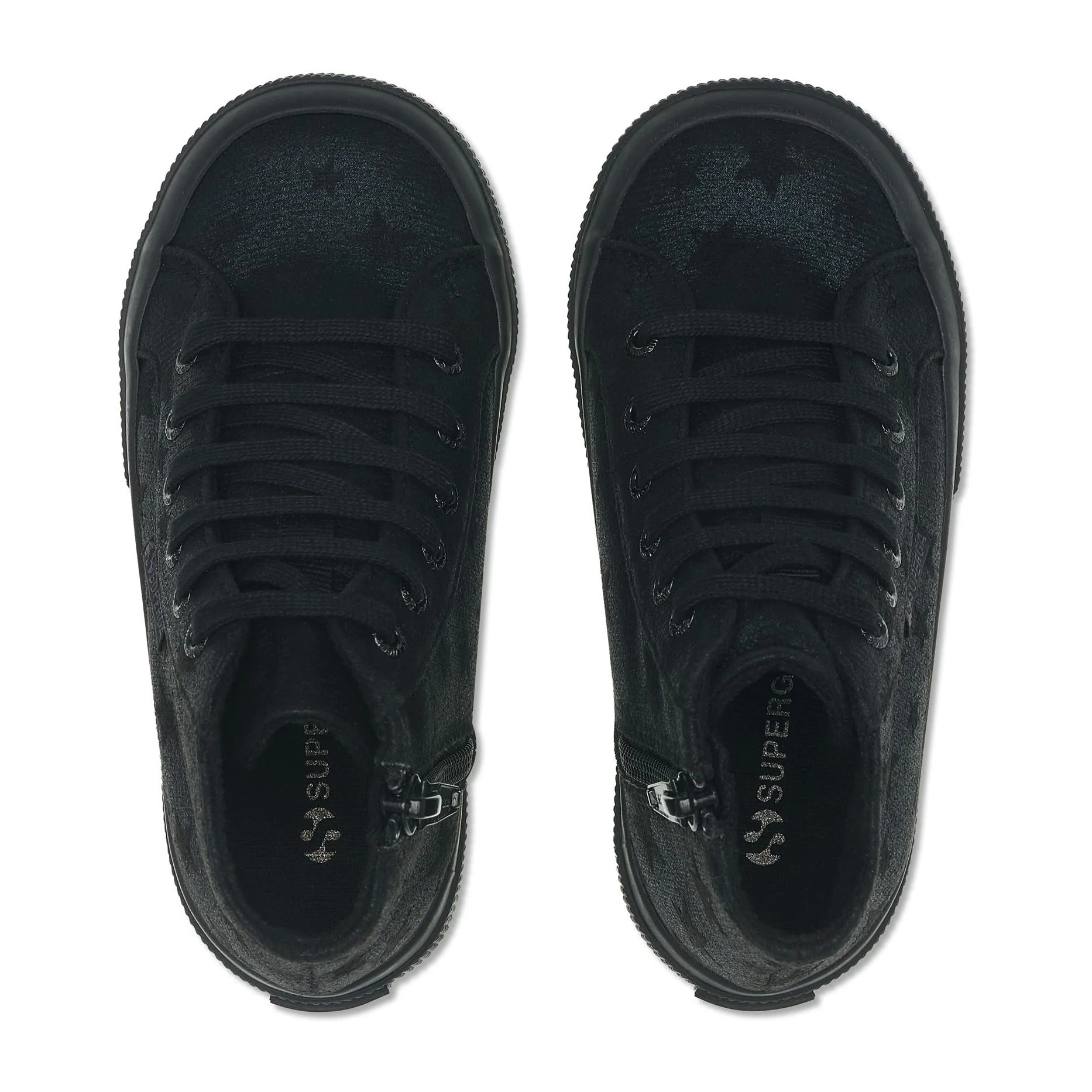 Le Superga Bambina Nero 2795 SHADED STARS