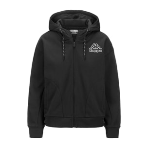 Felpe Kappa Donna LOGO FEMISA Grigio