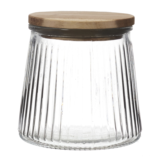 Bocal En Verre Top Acacia 65cl