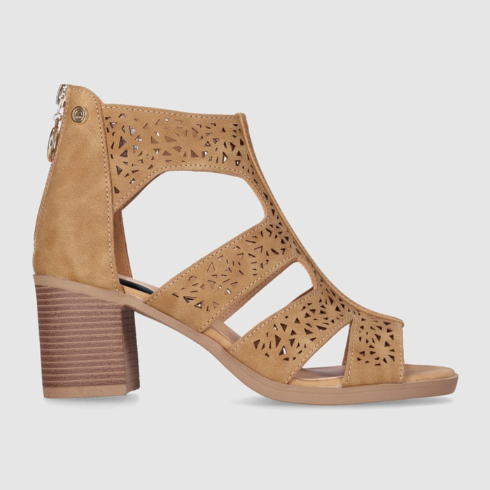 Sandalias - Cuero - Tacón: 7 cm