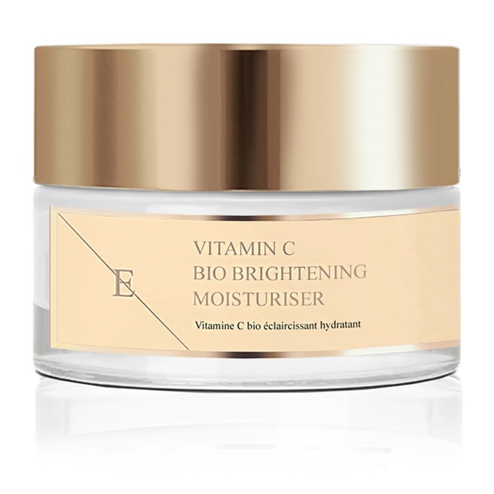 Hidratante iluminador orgánico con vitamina C