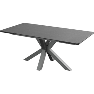 Table à manger extensible 8/10 couverts en céramique - STROMBOLI