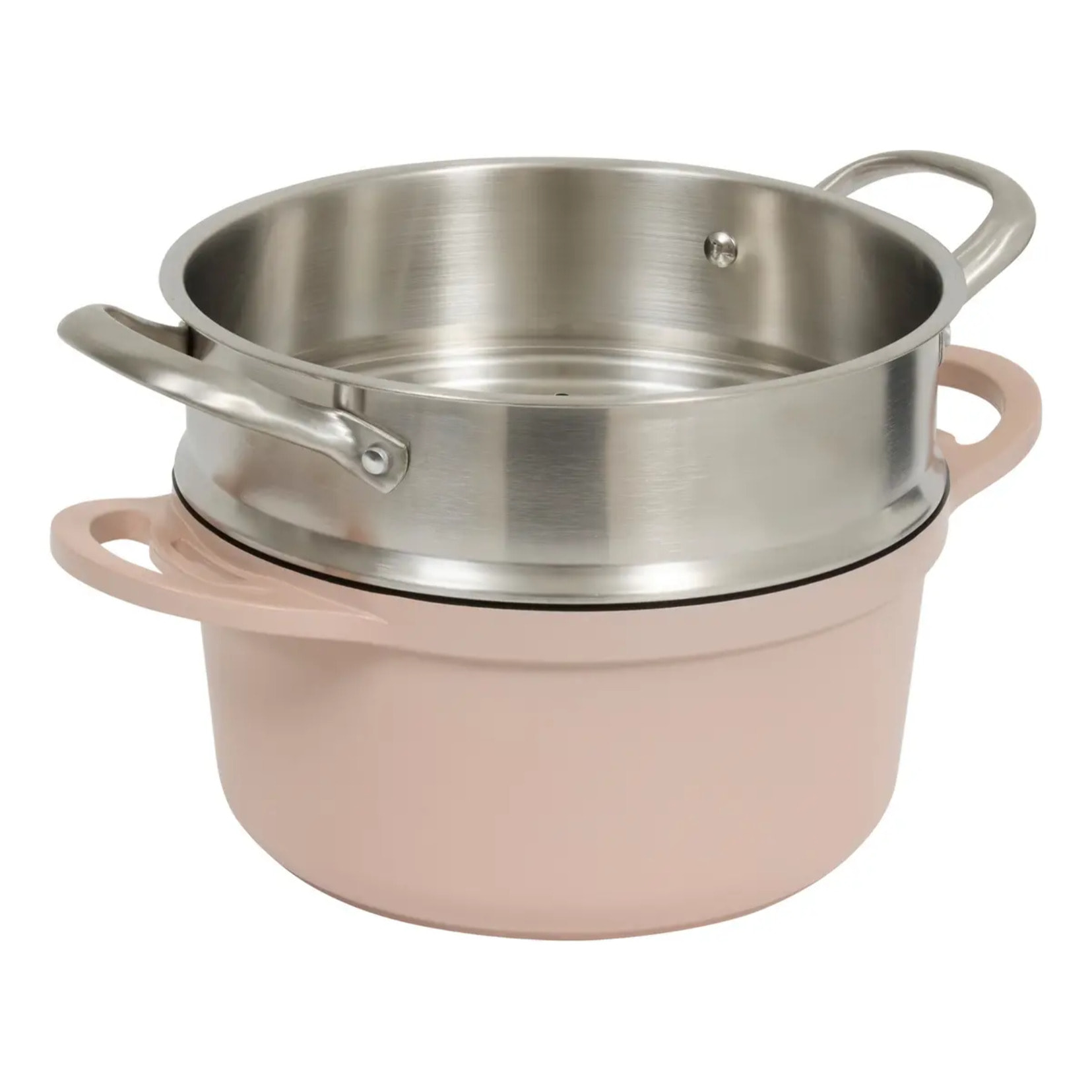 Cocotte Aluro aluminium rose D24cm