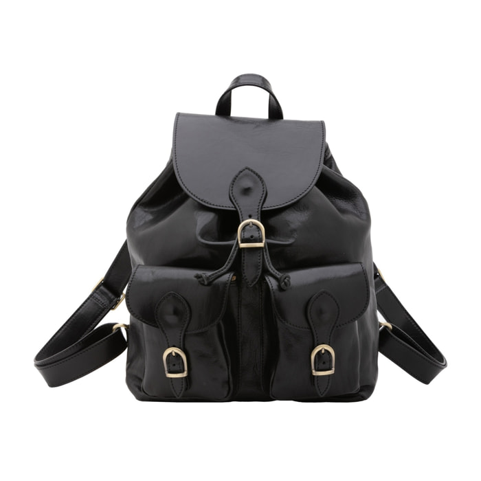 Borsa a spalla da donna - Modello False - Vera pelle - 37.0 x 30.0 x 13.0 cm