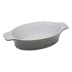 Plat ovale/rectangulaire  22x11.5x5cm faïence