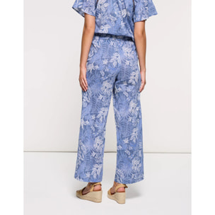 Pantalón Largo Azul - Lamba