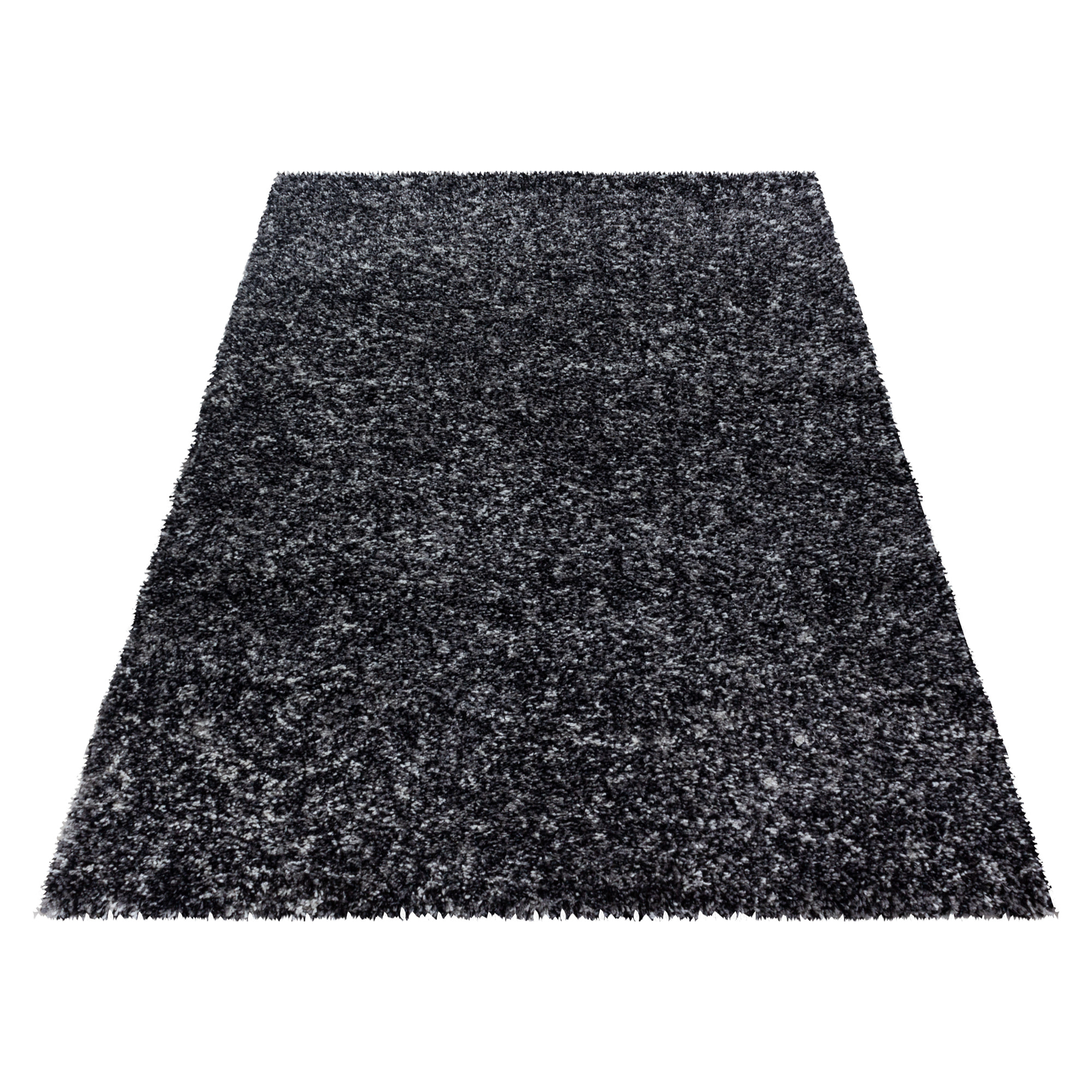 ENJOY - Tapis shaggy à poils longs anthracite