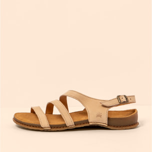 Sandalias N5811 NOBUCK LAVADO CREAM/PANGLAO color Cream