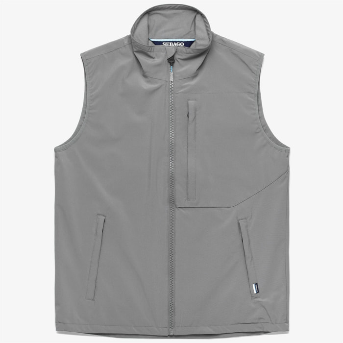 Sebago - Giacche Uomo Donna Grigio - Crew Vest