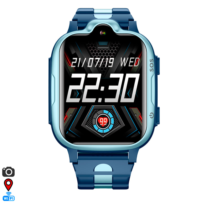 Smartwatch K15 4G GPS. Localización especial para niños, con cámara, función de rastreo, escucha remota, llamadas SOS y video llamada.