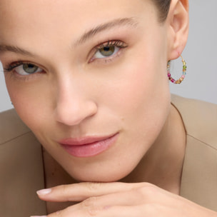 Pendientes Ane acabado oro amarillo 18k