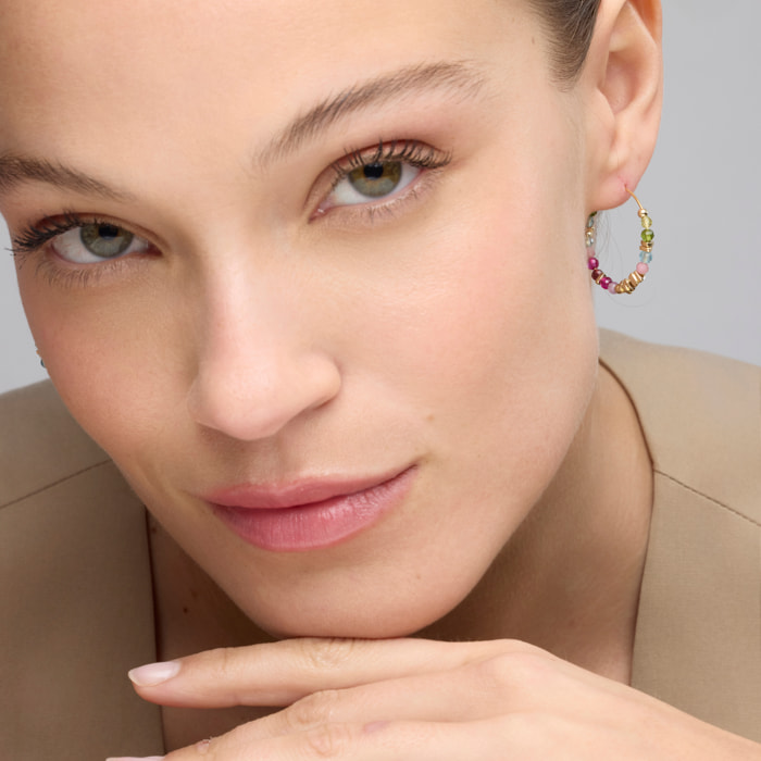 Pendientes Ane acabado oro amarillo 18k