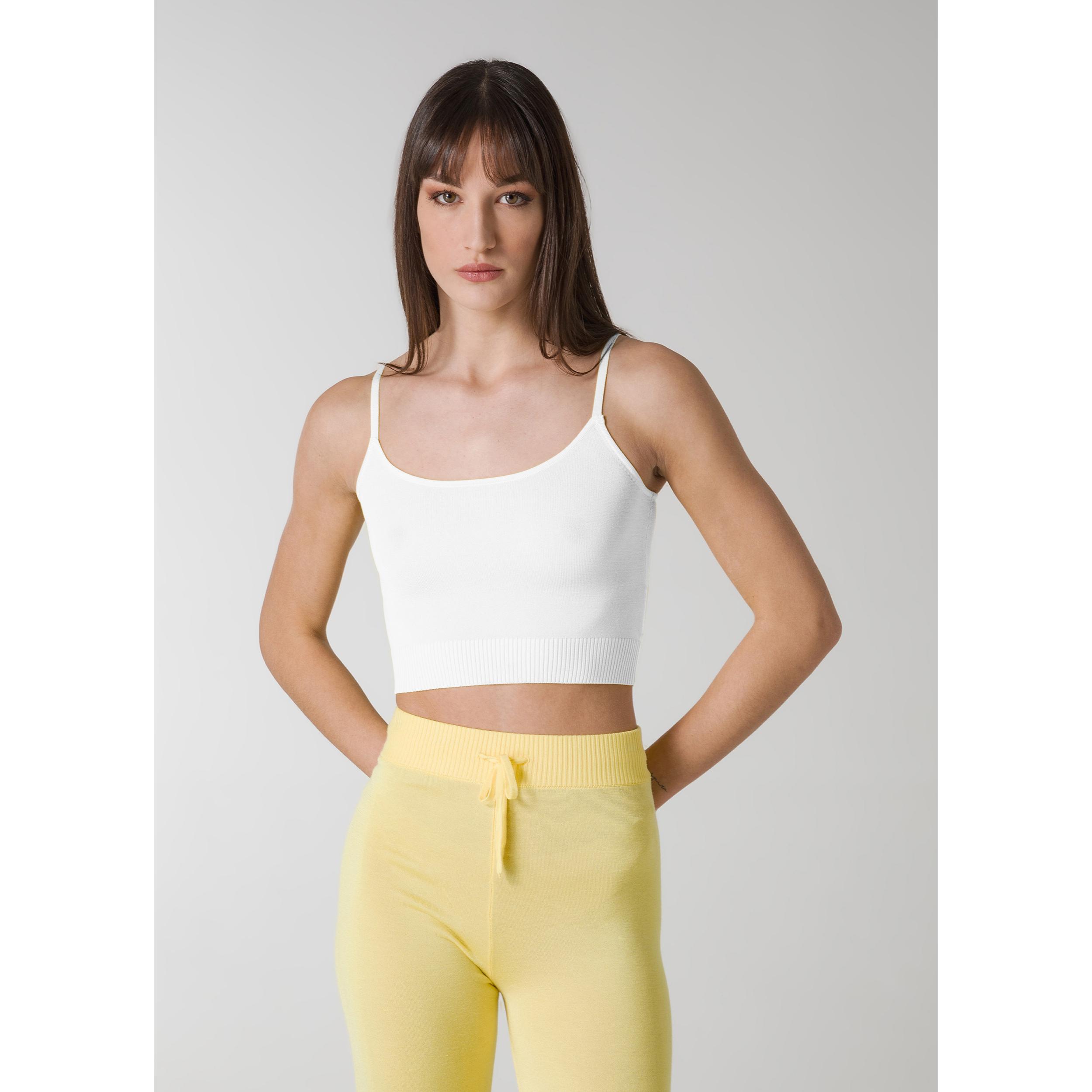 DEHA - Top KNITTED SINGLET TOP in Viscosa per donna