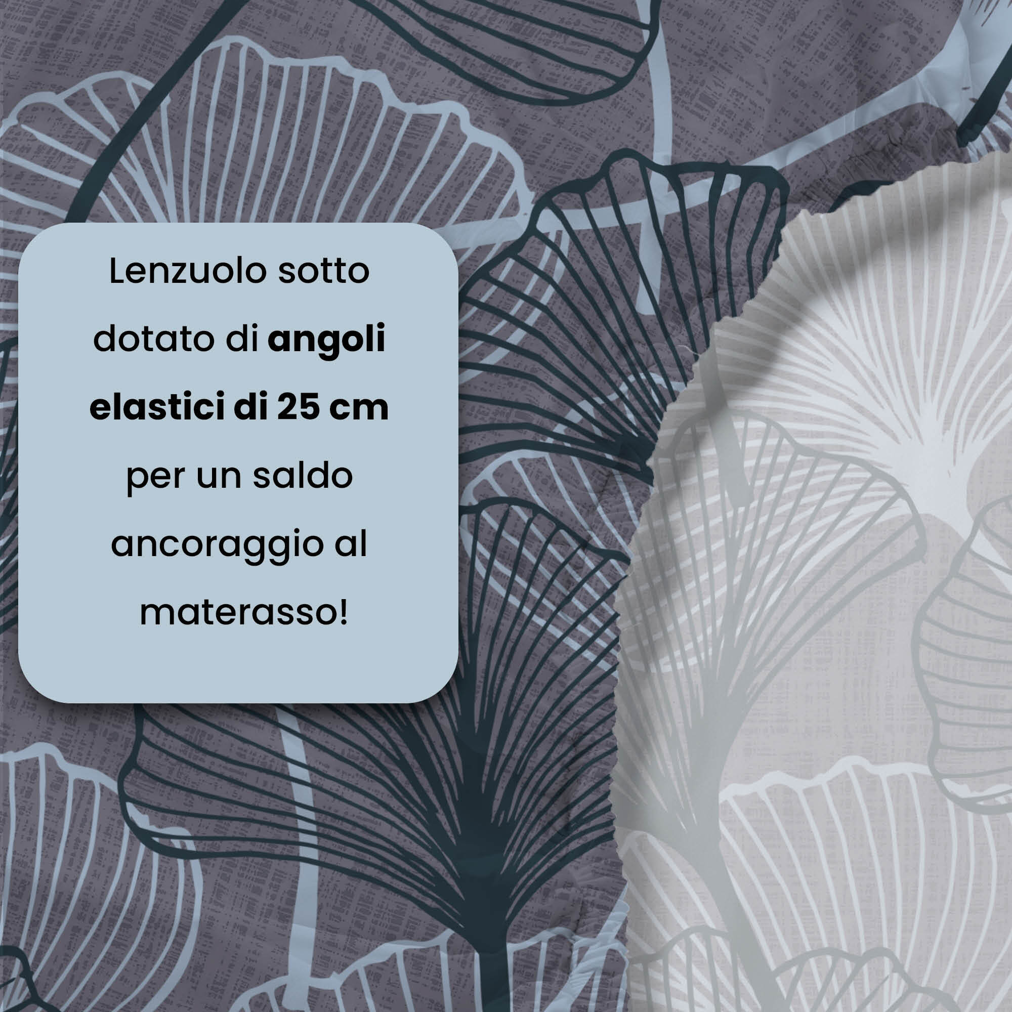 COMPLETO LETTO INFINITY - 100% Microfibra