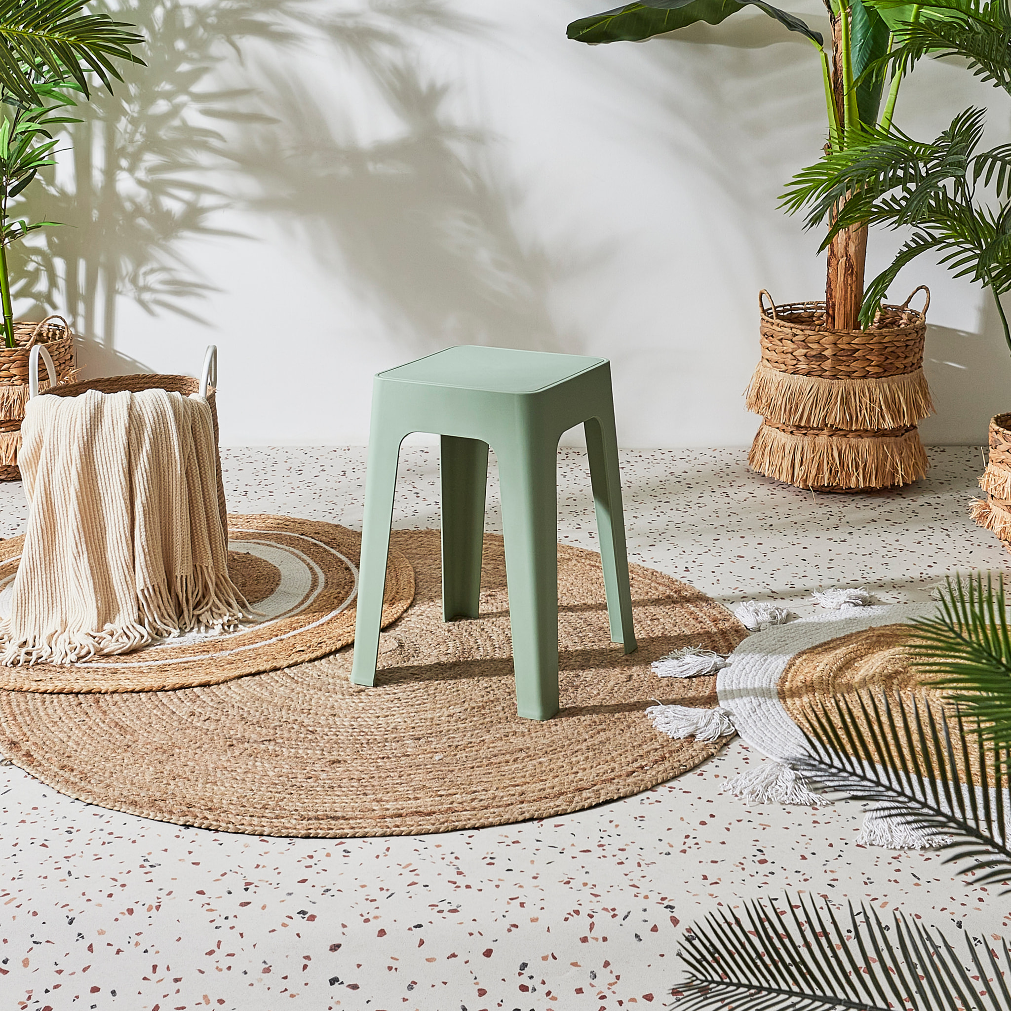 Tabouret Empilable Spectra Vert